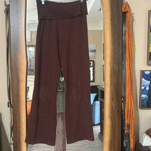 Brown cotton pants